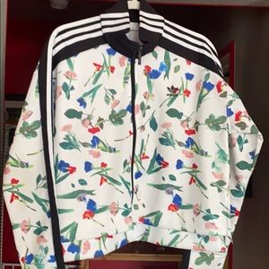 ADIDAS ALLOVER PRINT TRACK JACKET